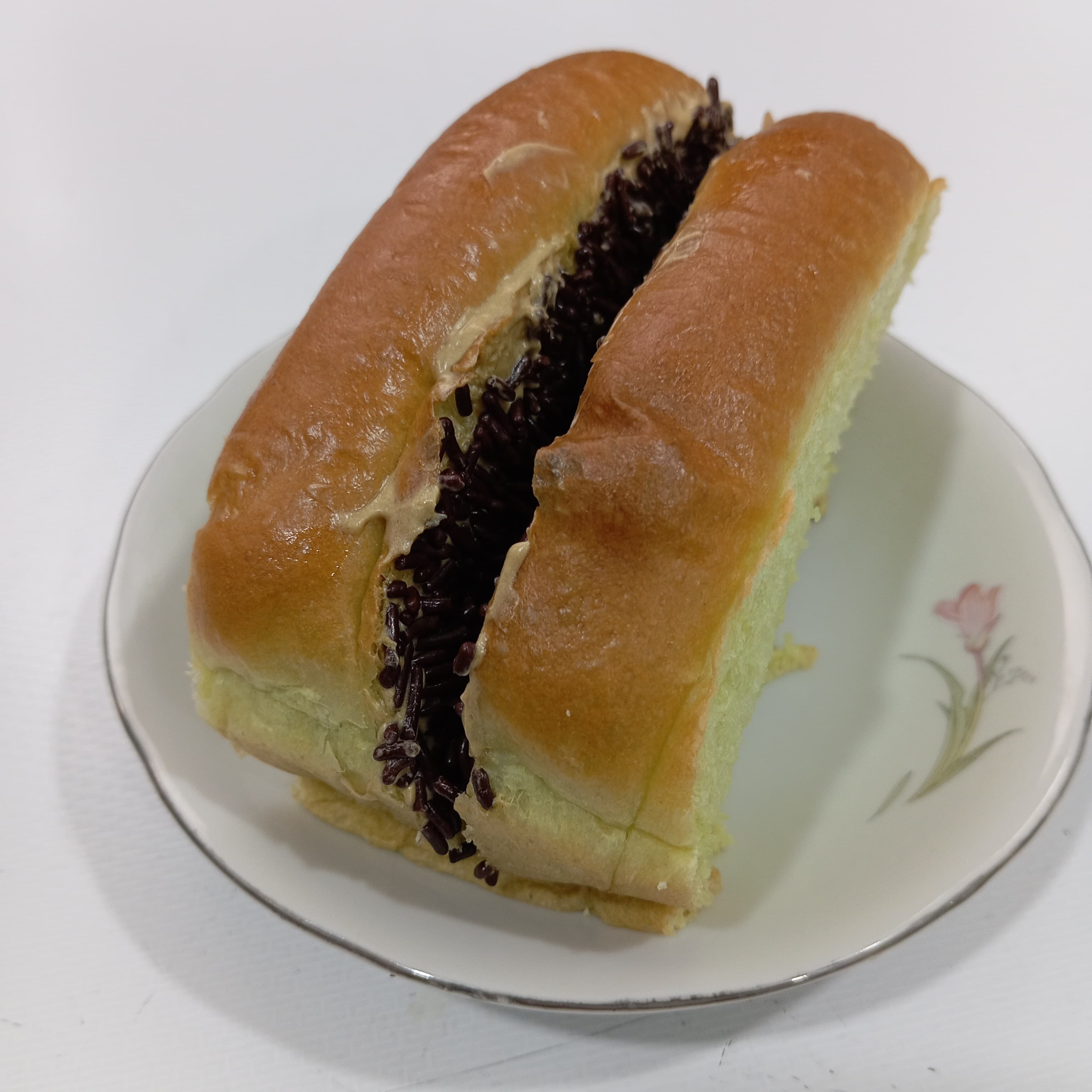 Roti Sisir Pandan Mocca Ceres(Potong)